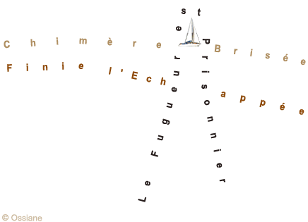 Chimère Brisée, Le Fugueur est Prisonnier, Finie l'Echappée.<br /> 